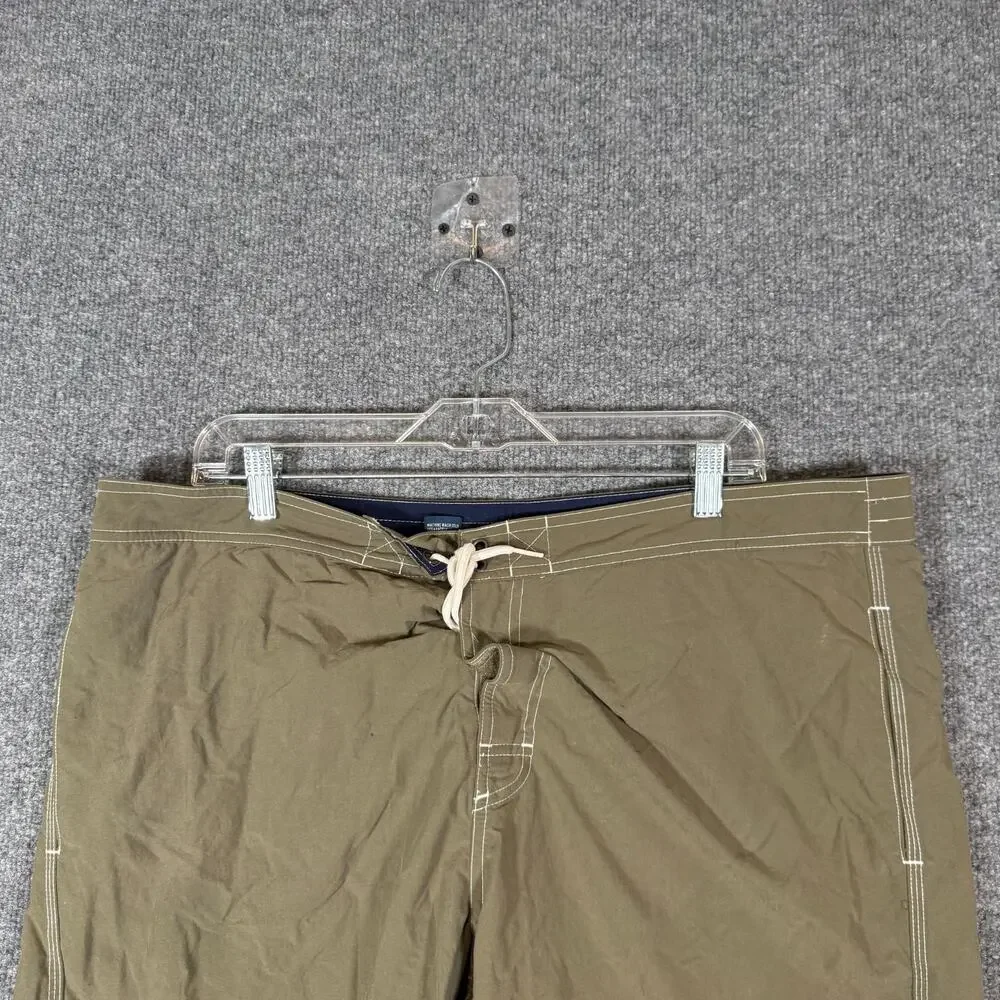 Polo Ralph Lauren Swim Trunks Mens XL Green Shorts Lightweight Surf Pony Y2K Vtg